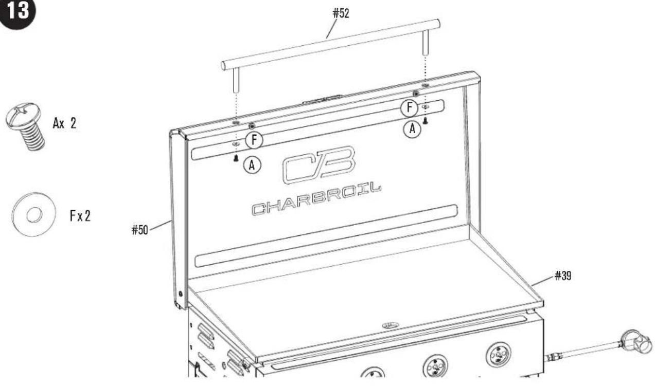 Char-Broil Performance 463814225 - ASSEMBLY / ASSEMBLAGE / ASAMBLEA - 2
