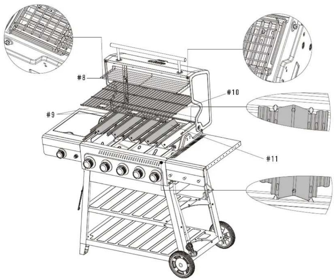 Char-Broil Performance FlavorMax 463463525 - ASSEMBLY / ASSEMBLAGE / ENSAMBLAJE - 1