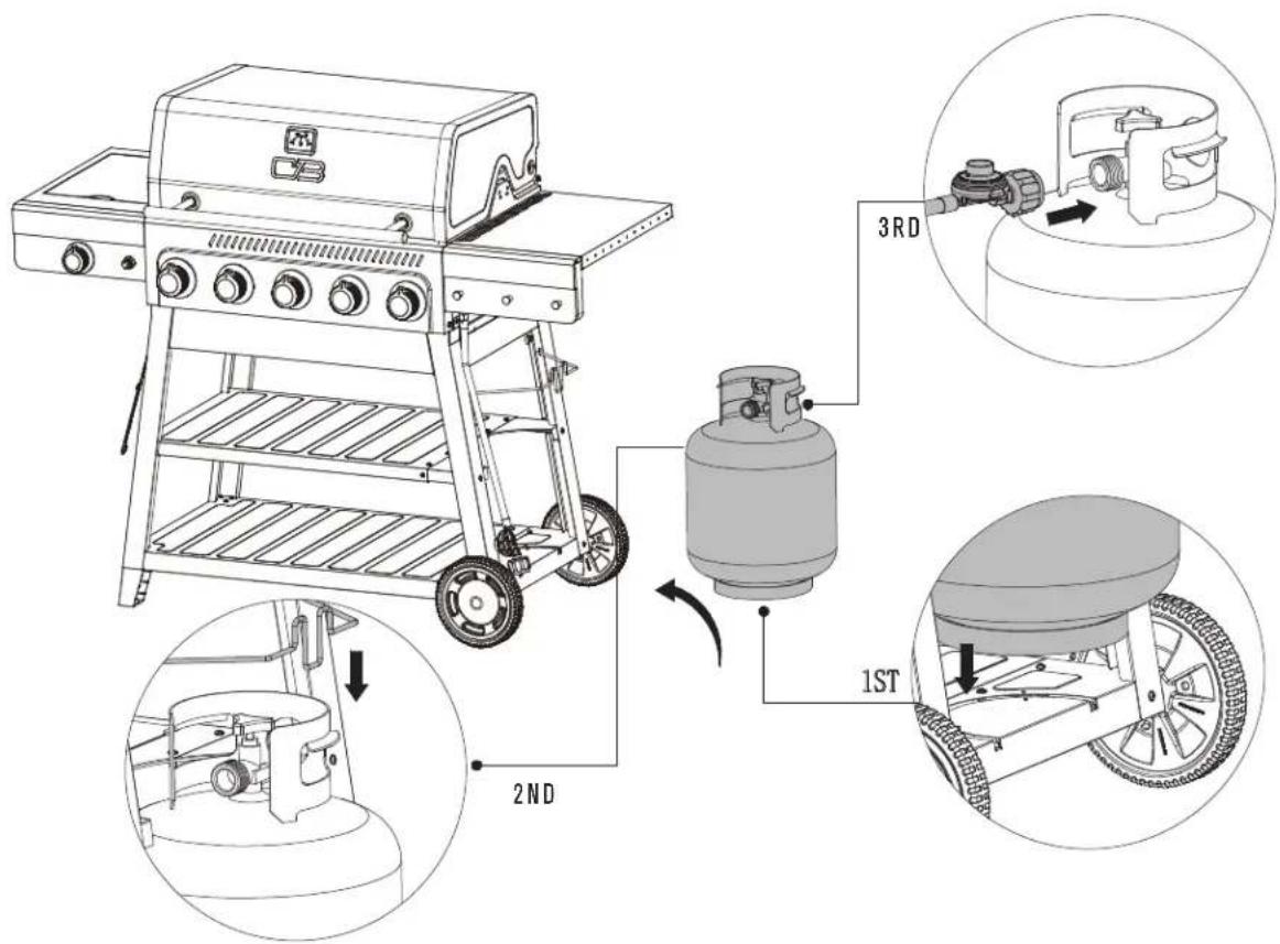 Char-Broil Performance FlavorMax 463463525 - ASSEMBLY / ASSEMBLAGE / ENSAMBLAJE - 1