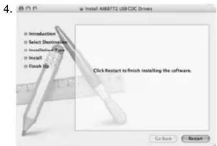 SILVERSTONE Noble Breeze NB02 - Connecting to Macintosh computers (for Mac OS X v10.3 and v10.4 only) - 9