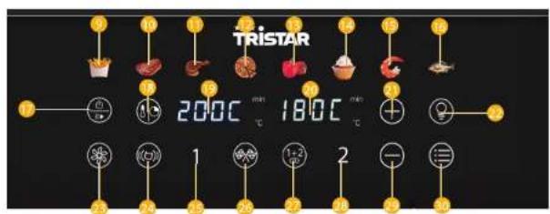 TRISTAR FR-9403SU - Dualzone Flex Airfryer FR-9403SU - 1
