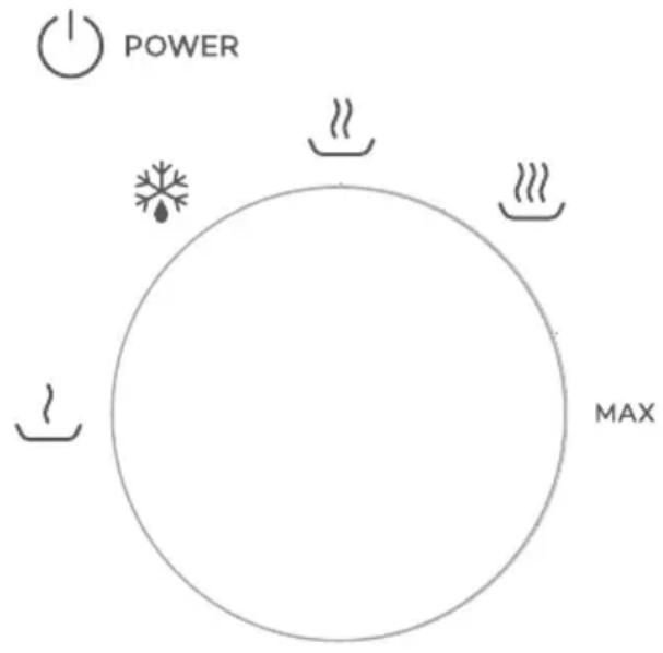 Flama 1801FL - FUNCTIONAMENTO Selector de potencia - 1