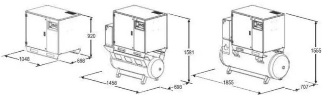 Airpress APZ 600-270 - MAŠINOS MATMENYS - 1