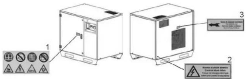 Airpress APZ 600-270 - ETIKETA DHE ETIKETA PARALAJMÉRIMESH DHE INFORMACIONI - 1
