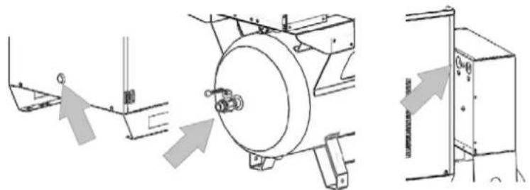 Airpress APZ 600-270 - ПРОВЕРКА НА ПОСОКА НА ВЪРТЕНЕ - 2