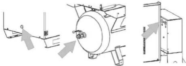 Airpress APZ 600-270 - LIGAÇÃO AO SISTEMA PNEUMÁTICO - 2