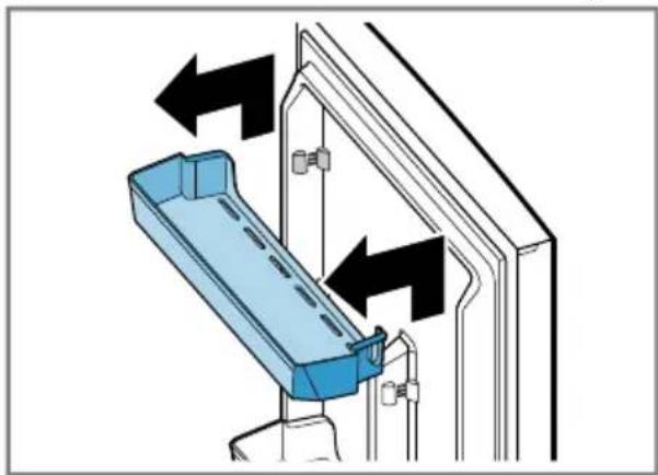 BOSCH KGN39NLEM8 - إخراج رف الباب - 1