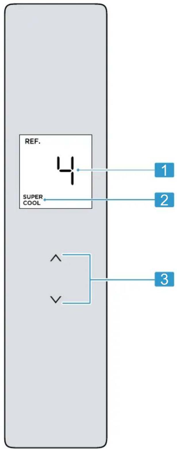 BOSCH KGN39NLEM8 - Control panel - 1