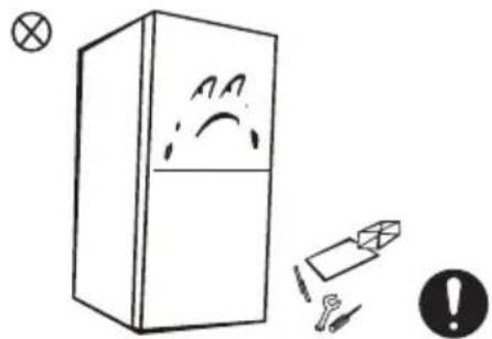 MIDEA MDRB521MIE02 - KËSHILLA MBI POZICIONIMIN E PAJISJES - 3