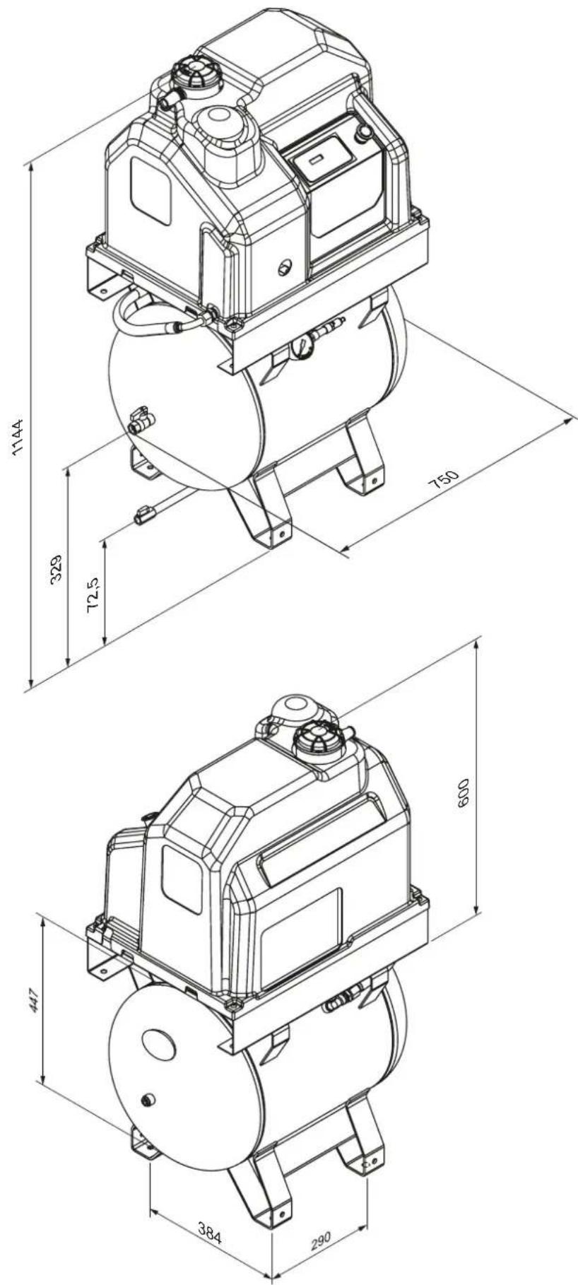 Airpress APS 3 Combi Compact - ČISTENIE / VÝMENA VZDUCHOVÉHO FILTRA - 3