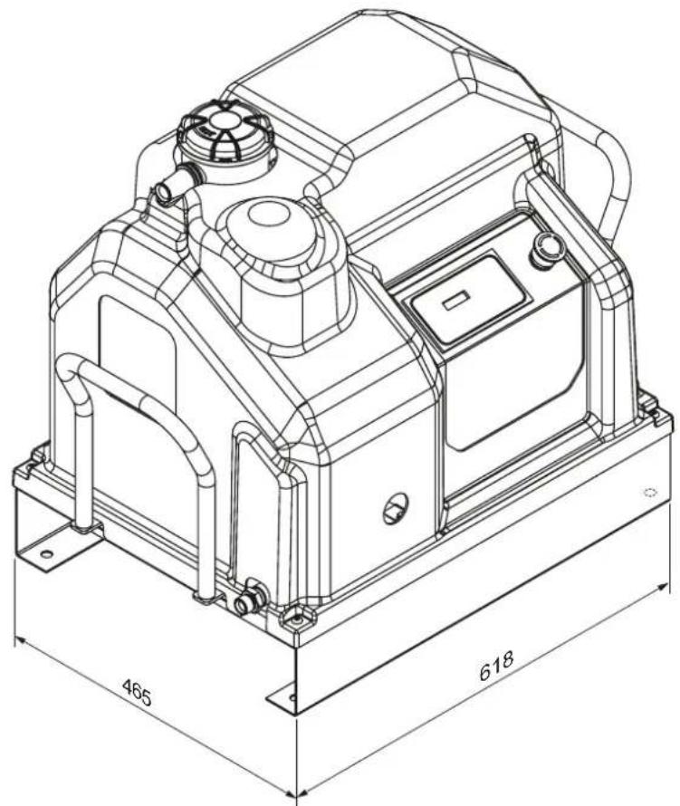 Airpress APS 3 Combi Compact - СТАН МАШИНИ НА МОМЕНТ ДОСТАВКИ - 1