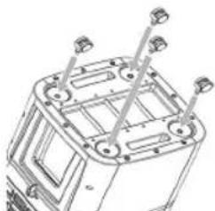 CLATRONIC LK 3843 - Fitting the castors - 1