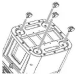 CLATRONIC LK 3843 - Montaje de las ruedas - 1
