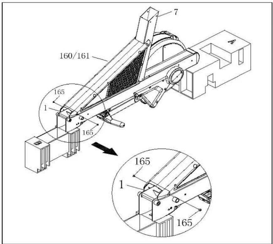 Sole Fitness SR300 - Étape 5 - ferrures - 1