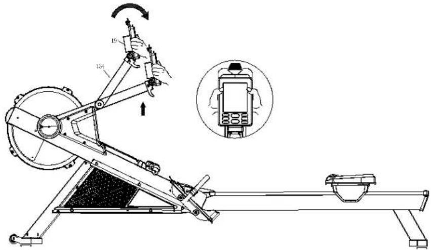 Sole Fitness SR300 - Ajustement de l'angle de la console - 1
