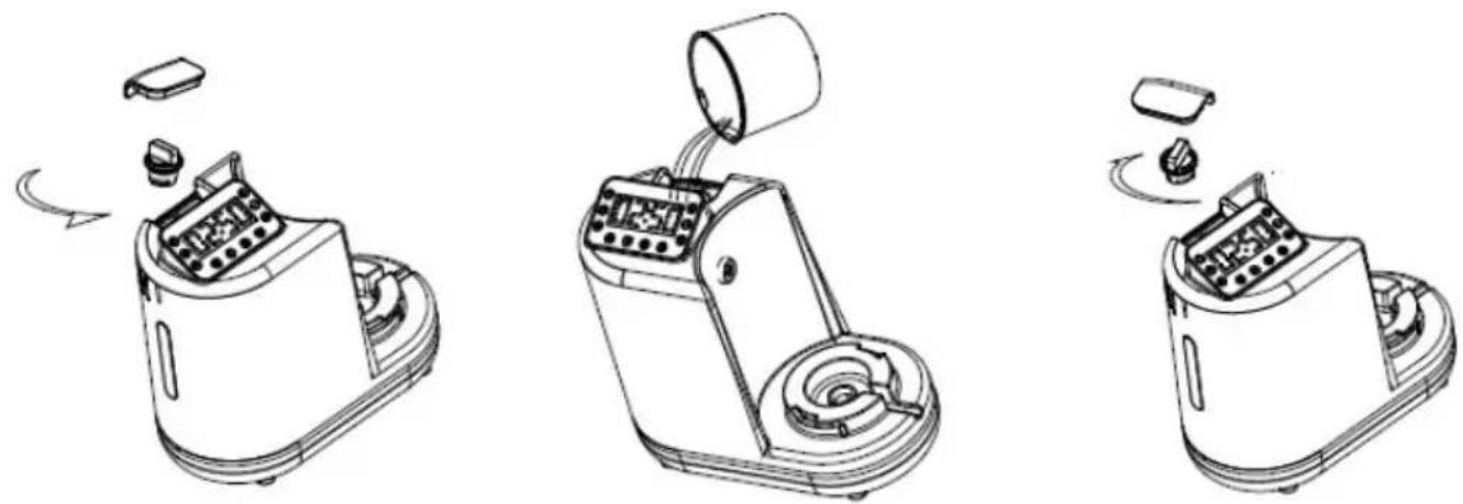 Luvion BabyBlend+ 6-in-1 - REMLISSAGE DU RÉSERVOIR D'EAU (Figure 4 - Figure 6) - 1