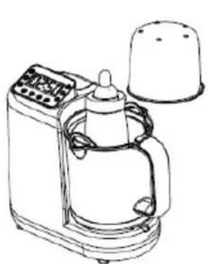 Luvion BabyBlend+ 6-in-1 - Heater button - 1