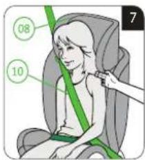 Luvion Aegis 360 - Headrest adjustment (Size range 100-150cm) - 2