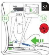 Luvion Aegis 360 - Maatbereik 100-150 cm met veiligheidsgordel + ISOFIX - 1