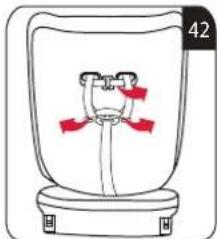 Luvion Aegis 360 - REMOVAL OF THE 5-POINT HARNESS SYSTEM - 3