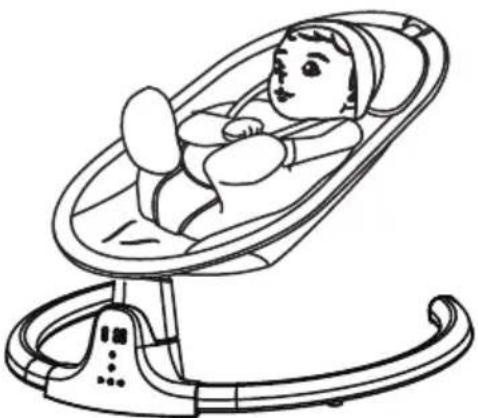 Luvion Baby Swing - SAFETY BELT INSTRUCTIONS - 1