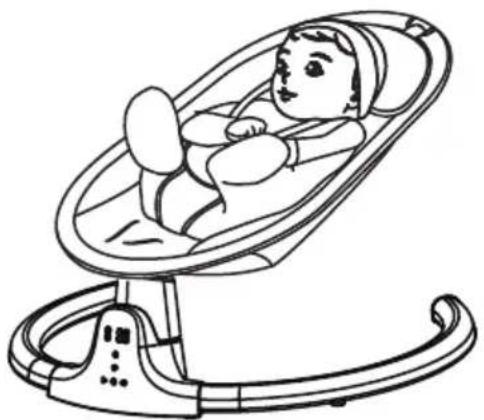 Luvion Baby Swing - INSTRUCTIONS DE CEINTURE DE SÉCURITÉ - 1