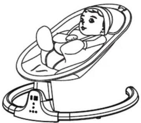 Luvion Baby Swing - ANWEISUNGEN ZUM SICHERHEITSGURT - 1