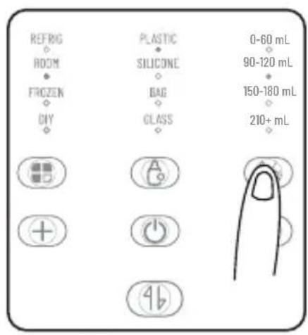 Luvion Smartlift Pro - - Fast Warming Room temperature milk: - 3