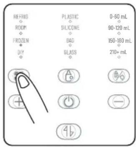 Luvion Smartlift Pro - - Thaw Frozen milk: - 1