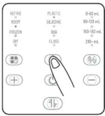 Luvion Smartlift Pro - - Fast Warming Room temperature milk: - 2