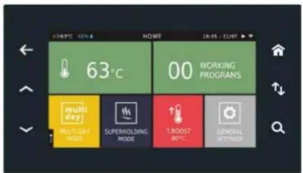 Unox EVEREO XEEC-0611-EPLS - Démarrer le programme (sans point de commande) en mode PLAQUE - 9