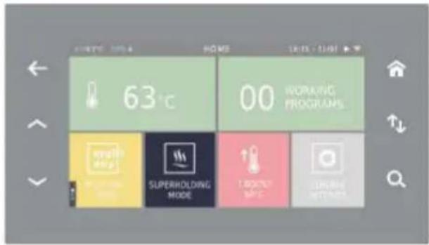 Unox EVEREO XEEC-0611-EPRS - C) Sélectionner le mode d'utilisation et un programme (déjà liént ou nouveau) - 6