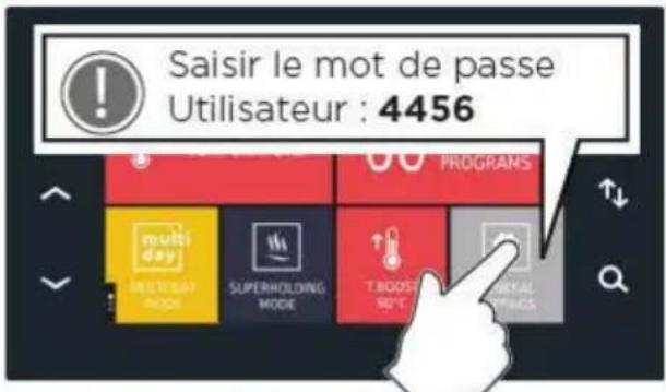 Unox EVEREO XEEC-0611-EPRS - A) Choisir comment gerer les portions : par plaques ou pariste - 2