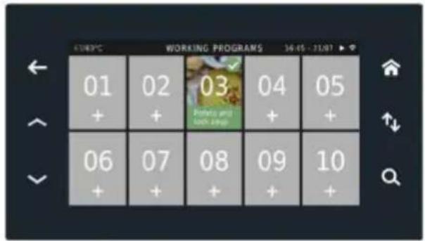 Unox EVEREO XEEC-0611-EPRS - Démarrer le programme (avec point de commande) en mode PLAQUE - 10