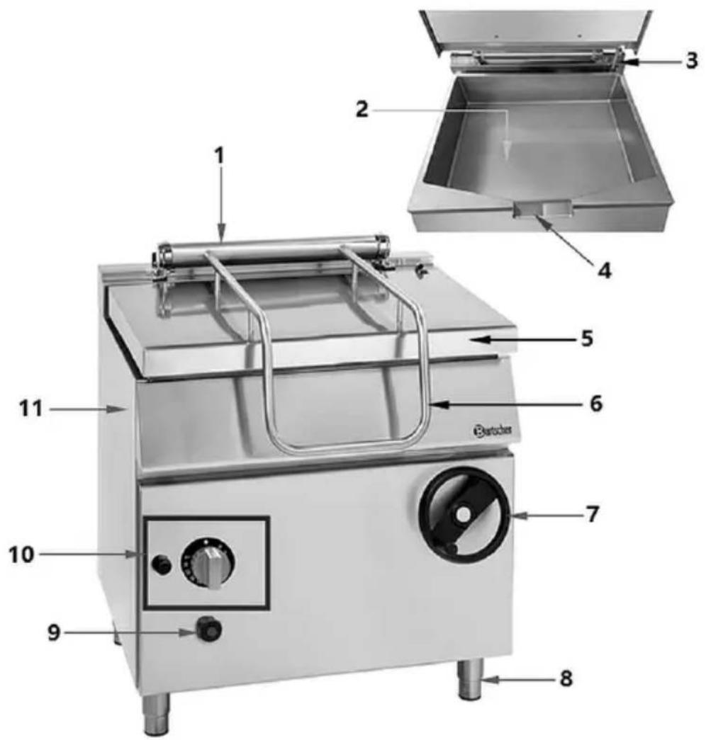 BARTSCHER 900 G80LHK - Éléments de l'appareil - 3