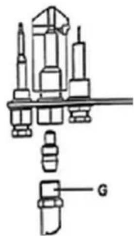 BARTSCHER 900 G80LHK - Remplacement de la buse du brûleur d'allumage - 1