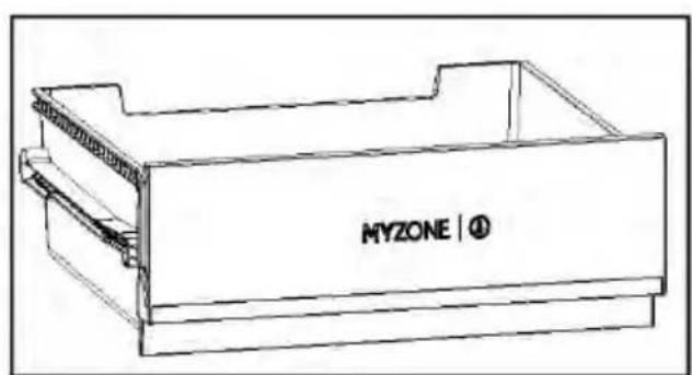 HAIER HTR3618CNMP - Balcon de porte amovible - 2
