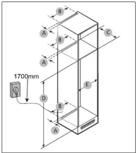 HAIER HBQW5518D - Dimenzije izdelka - 4