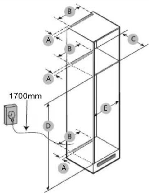 HAIER HBQW5518D - Ventilaton cross-section - 6