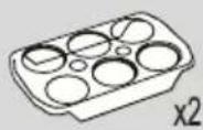 HAIER HBQW5518D - Piederumi - 2