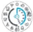 CANDY RPD496BWMR8/1-S - 10) Wi-Fi INDICATOR LIGHT - 1