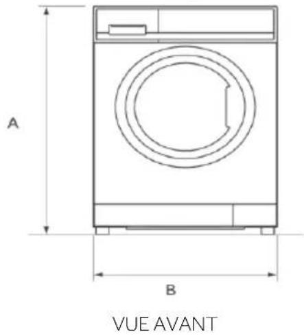 HAIER HW50-BP12CJGU1 - Dimensions du produit - 1