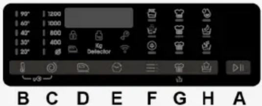 90° 1200 40° 1000 40° 800 30° 400 Kg 20° Detector B C D E F G H A