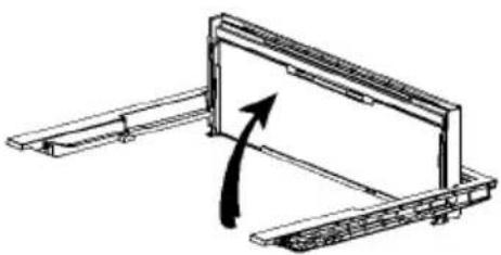 HAIER HTR3620CNPW - Opklapbare plank - 3