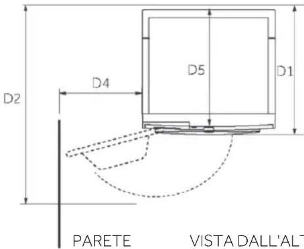 CANDY EY 29B8-S - Dimensioni del prodotto - 2