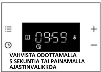 HAIER H6 ID23T1HTB - UUNIN KYTKEMINEN PÄÄLLE/POIS PÄÄLTÄ - 1