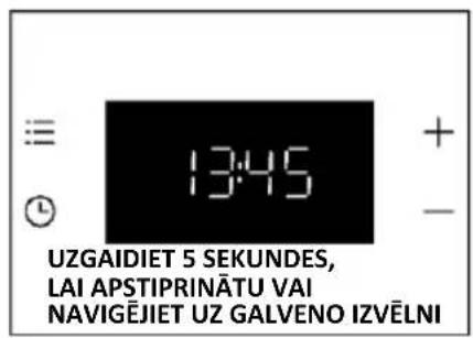 HAIER H6 ID23T1HTB - PULKSTEÑA IESTATIŠANA - 3