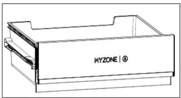 HAIER HDPR3618DNPD - My Zone drawer - 1
