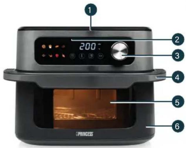 PRINCESS Airfryer Maxicrisp 182480 - 2