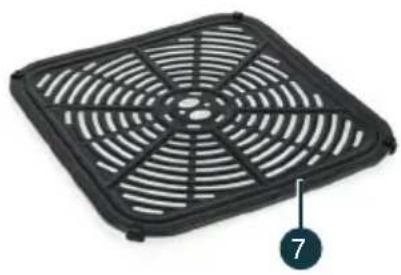 PRINCESS Airfryer Maxicrisp 182480 - Airfryer 10L 01.182480.01.001 - 1